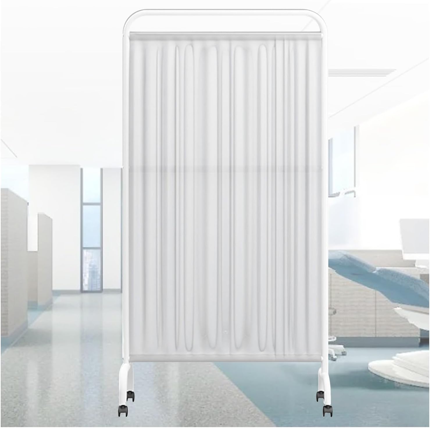 パーテーション ブラウン 間仕切り 折りたたみ式 目隠し 高さ1.8-2.4 m